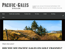 Tablet Screenshot of pacificgales.com